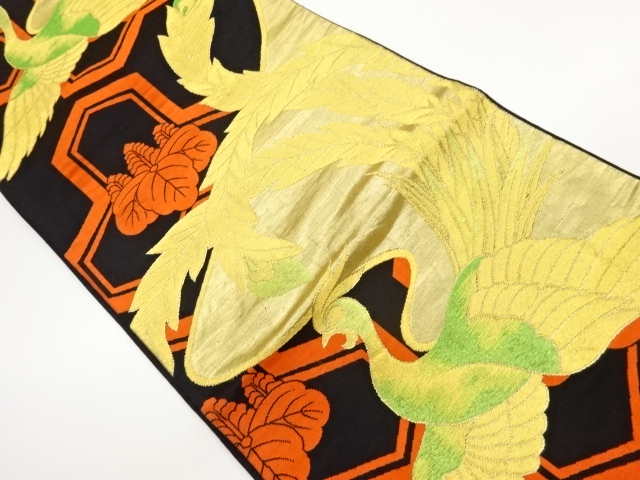Japanese Kimono / Fukuro Obi Silk